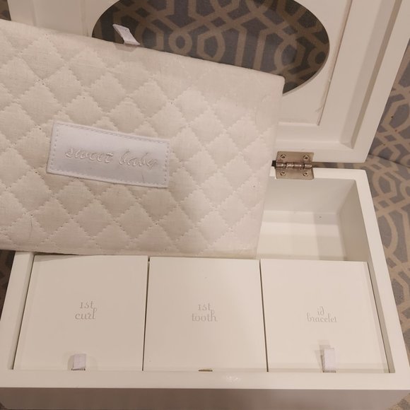 Wendy Bellissimo Baby Keepsake box in White color - Picture 3 of 11